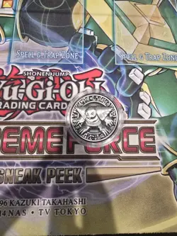 YuGiOh - Neo Spacian Grand Mole - YCS Pre-Reg Coin - Official - Silver New! - Image 1