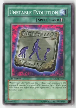 Yugioh - Unstable Evolution 5DS2-EN030 1st Edition - 5D's Starter Deck 2009 - Image 1