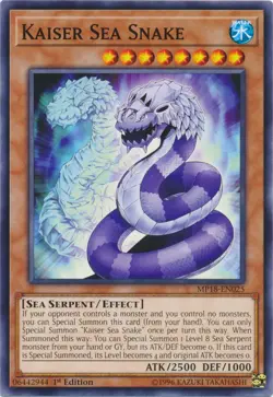 Kaiser Sea Snake - MP18-EN025 - Common - 1st Edition - Lightly Played - Image 1