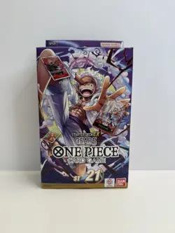 ST21 Starter Deck Ex Gear 5 Sealed Deck And Sleeves Only ONE PIECE TCG ENGLISH - Image 1