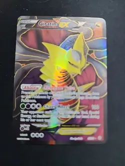 Pokemon Giratina EX Full Art Ultra Rare XY Ancient Origins 93/98 Card 2015 - Image 1