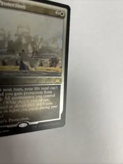 Teferis Protection Foil Etched Card #424 MTG LP - Image 2