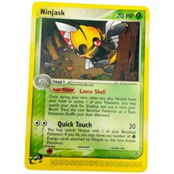 2003 Pokemon TCG EX Dragon Ninjask Regular Rare - 18/97 - VG - Image 1