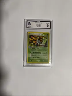 2005 Pokemon Beautifly - Ex deoxys - Stamped Holo - Majesty Grading (MGC) 6 - Image 1