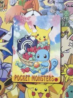 Pokemon Charizard Vintage Pocket Monsters Vending HOLO Prism Sticker 99 Nintendo - Image 4
