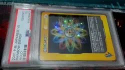 Pokemon Rainbow Energy 2001 Japanese VS Ultra Rare Holo Gem Mint PSA 10 - Image 1