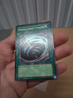 Yu-Gi-Oh! Mystical Space Typhoon MRL-047 Super Rare Holo Near Mint Unlimited... - Image 1