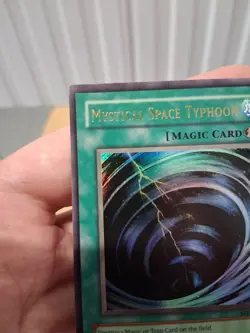 Yu-Gi-Oh! Mystical Space Typhoon MRL-047 Super Rare Holo Near Mint Unlimited... - Image 2