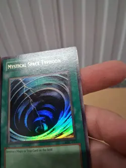 Yu-Gi-Oh! Mystical Space Typhoon MRL-047 Super Rare Holo Near Mint Unlimited... - Image 3