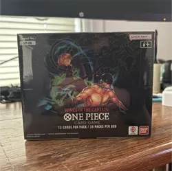 Bandai One Piece Card Game Wings of the Captain OP-06 English Box 12/Pack 24/Box - Image 1