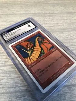 CGC 9 Shivan Dragon MTG Beatdown Box Set MTG Magic FREE SHIPPING - Image 3