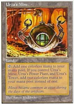 Urza's Mine PL/MP, English MTG Fifth Edition - Image 1