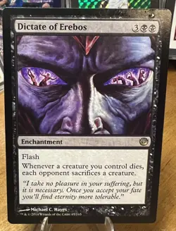 Dictate of Erebos Journey into Nyx Regular MTG Magic The Gathering - Image 1