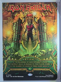 Iron Maiden - R2185 - MTG - Secret Lair Drop Series (SLD) - Image 1