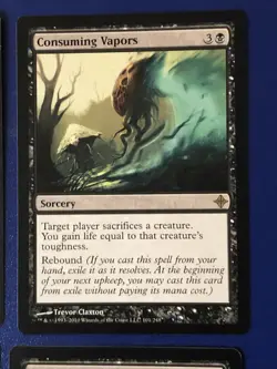 Consuming Vapor X4 Rise Of The Eldrazi Ex Condition See Pics Front Back - Image 4