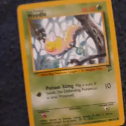 Weedle Base Set 2 100/130 Pokemon Card - Image 1