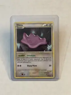 Pokemon TCG Ditto 17/102 Triumphant Non Holo Rare 2010 NM - Image 1