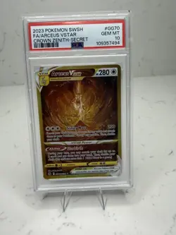 Pokemon Crown Zenith VSTAR Secret Rare Lot PSA 10 Palkia Dialga Giratina Arceus - Image 5