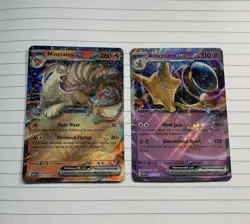 2023 Pokemon 151 Ninetales/Alakazam/Jynx Ex Lot Of (3) RR Double Rare #38/65/124 - Image 2