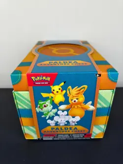 NEW Pokemon Paldea Adventures Chest (EMPTY) - Image 1
