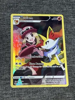 Pokemon SWSH12: Silver Tempest Trainer Gallery #TG01/TG30 Braixen NM - Image 1
