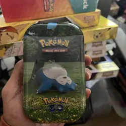 Pokemon Go TCG SNORLAX Mini Tin - Image 1