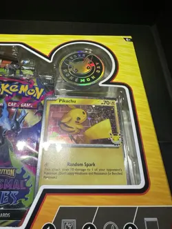 Pokemon Day 2026 Collection Box Pikachu Promo Holo Cheek Swirl Sealed - Image 2