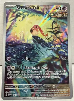 Pokemon Scream Tail Promo Holo 065 Sv: Scarlet & Violet 90 HP - Image 1