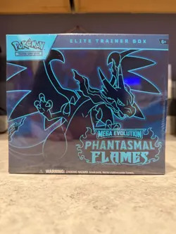 Pokemon TCG: Phantasmal Flames Factory Sealed Elite Trainer Box - Image 1