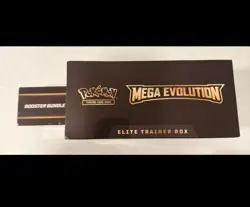 Pokemon Mega Evolutions ETB (Lucario) and Booster Bundle FACTORY SEALED NEW - Image 2