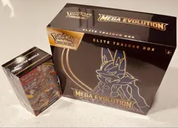 Pokemon Mega Evolutions ETB (Lucario) and Booster Bundle FACTORY SEALED NEW - Image 3