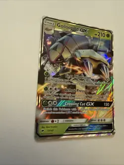 Pokemon TCG Golisopod GX 17/147 SM Burning Shadows Ultra Rare LP Condition - Image 3