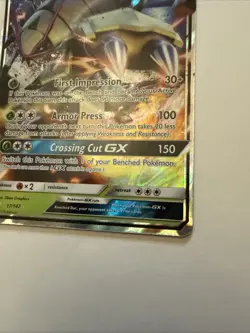 Pokemon TCG Golisopod GX 17/147 SM Burning Shadows Ultra Rare LP Condition - Image 5