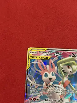 Pokemon Gardevoir & Sylveon GX 130/214 Sm-Unbroken Bonds TAG TEAM Ultra Rare Fu… - Image 2