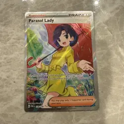 Pokemon Parasol Lady 238/182 Paradox Rift NM Pack Fresh - Image 1