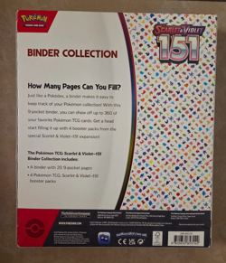Pokemon TCG Scarlet & Violet Pokemon 151 Binder Collection - NEW SEALED - Image 2