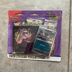 Pokemon Ascended Heroes Mega Evolution Tech Sticker Collection Gastly - Image 1