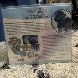 Pokemon Center Sword & Shield Silver Tempest ETB w/ Protective Case - Image 2