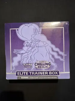 Pokemon Center Elite Trainer Box Chilling Reign Shadow Rider Calyrex - Image 1