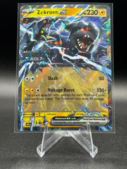 Zekrom ex (Black Bolt Stamped) 034/086 Black Bolt Pokemon TCG - Image 1