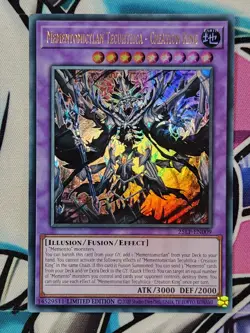 YUGIOH Mementomictlan Tecuhtlica-Creation King 25LP-EN009 Ultra Rare X3PLAYSET - Image 3
