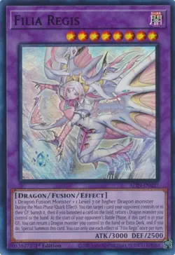 x1 Filia Regis - ALIN-EN037 - Super Rare - 1st Edition Yu-Gi-Oh! M/NM - Image 1