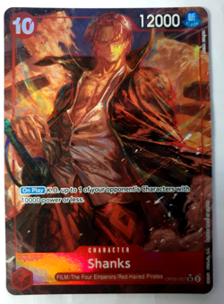 Shanks - One Piece Wings of the Captain - Super Rare SR - OP06-007 NM - Image 1