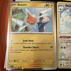 Lot of 13 English Pokemon Cards Holo Rares Rayquaza Koraidon Zacian Altaria Roto - Image 4