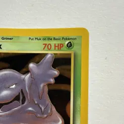 Pokemon TCG Muk Fossil Holo Rare Card 13/62 LP WOTC 1 - Image 4