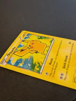 Pikachu 42/146 XY Base Set Pokemon Card Shiny Cosmos HOLO Shiny Excellent - Image 2