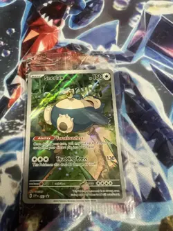 Snorlax SVP051 Scarlet Violet 151 Sealed Promo Pokemon Trading Card Game - Image 1