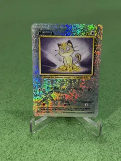 Meowth 53/110 Legendary Collection Reverse Holo WOTC Vintage Pokemon Card LP/MP - Image 1