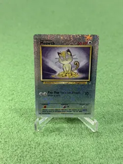 Meowth 53/110 Legendary Collection Reverse Holo WOTC Vintage Pokemon Card LP/MP - Image 2