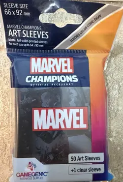 4 Packs Of Marvel Champions Art Sleeves Cards Quicksilver Wasp Dr Stranger New - Image 3